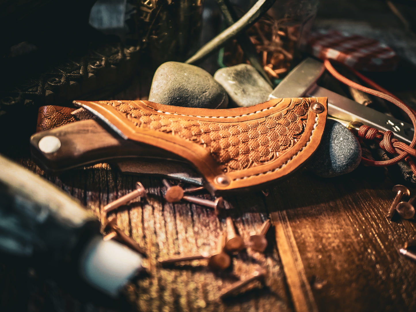 001 Custom Sheath for a custom Knife